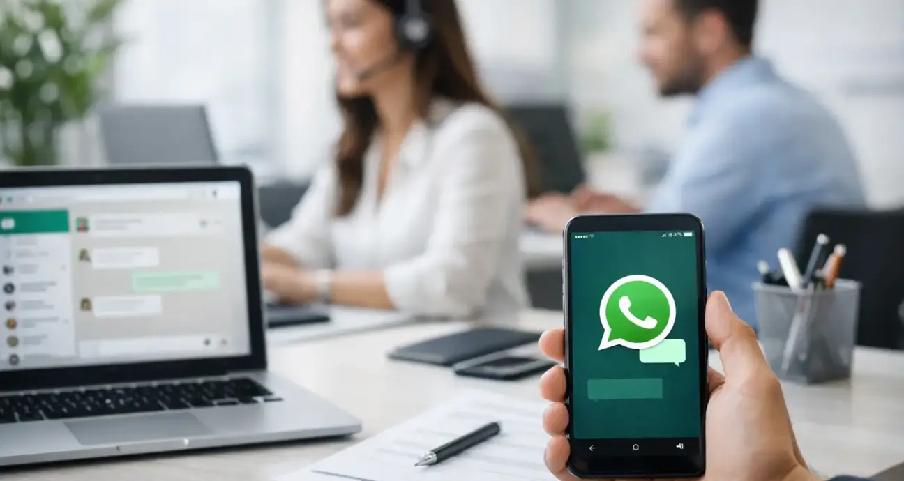 Como organizar atendimento WhatsApp empresarial