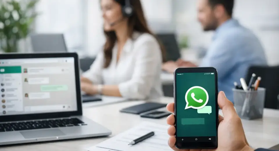 Como organizar atendimento WhatsApp empresarial