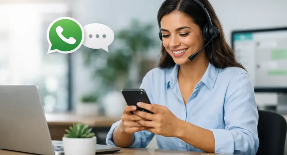 Guia de WhatsApp para suporte eficiente