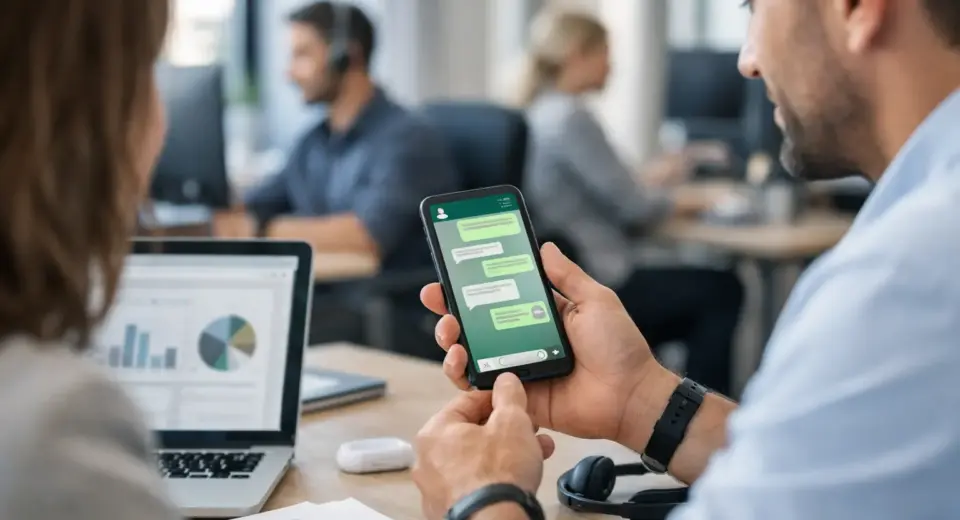 WhatsApp para vendas internas na prática